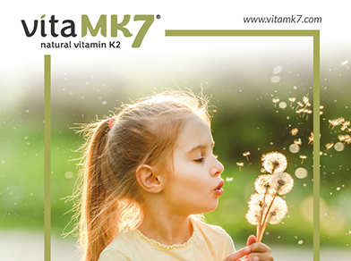 Vitamine K2 en Vitamine D : ‘Better together for bone and hearth health’.